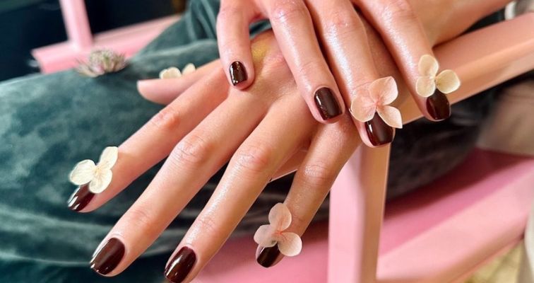 Dark Brown Nail Colors