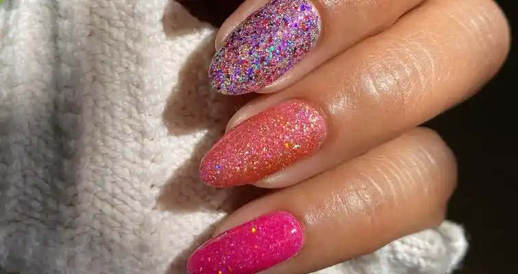 Holographic Sparkly Nail Colors