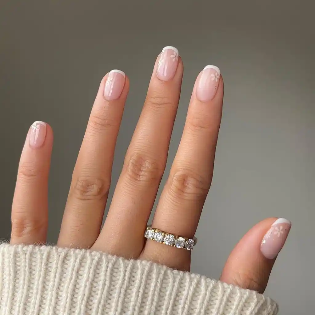 Natural Squoval Nails