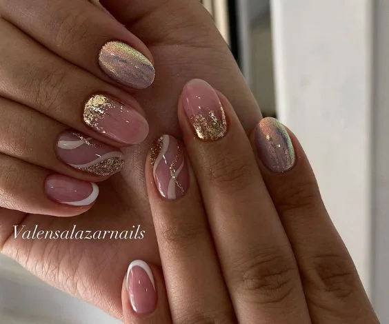 Glitter Girl Acrylic Nails