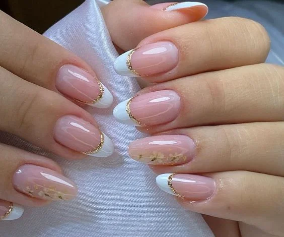 Luxury Wedding Nude Nails