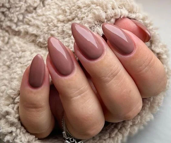 Pink Nude Nails