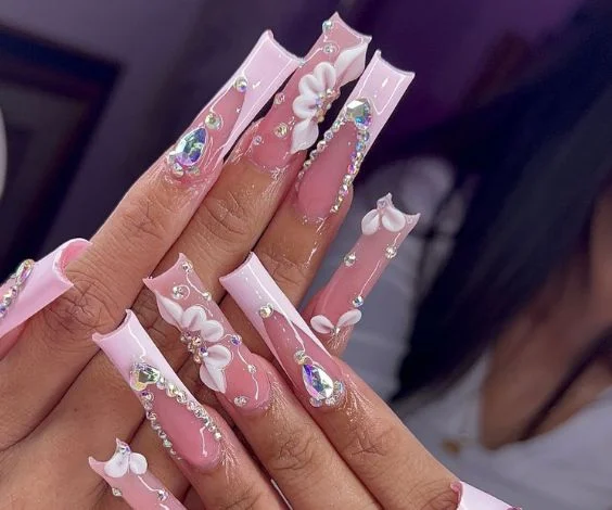 Pink Overload Nails