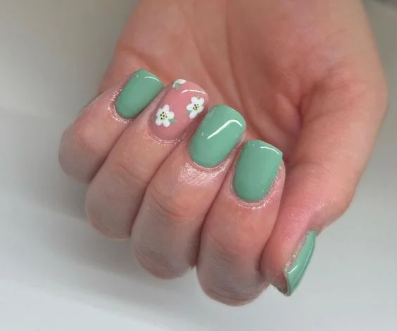 Spring Acrylic Nails