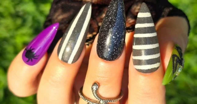 Halloween Dip Nail ideas