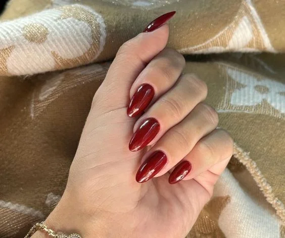 Vampire Acrylic Nails